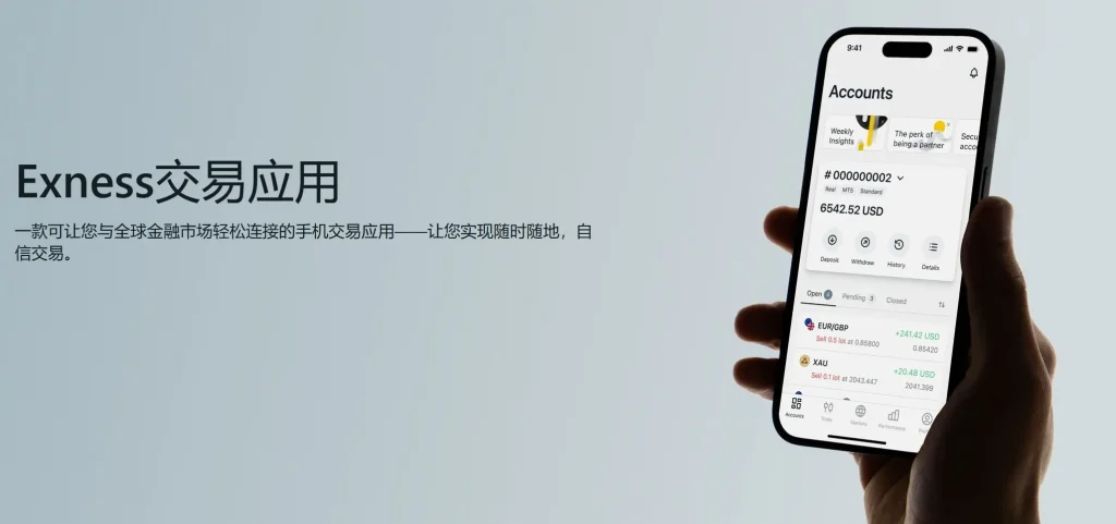 手机版下载 Exness在中国